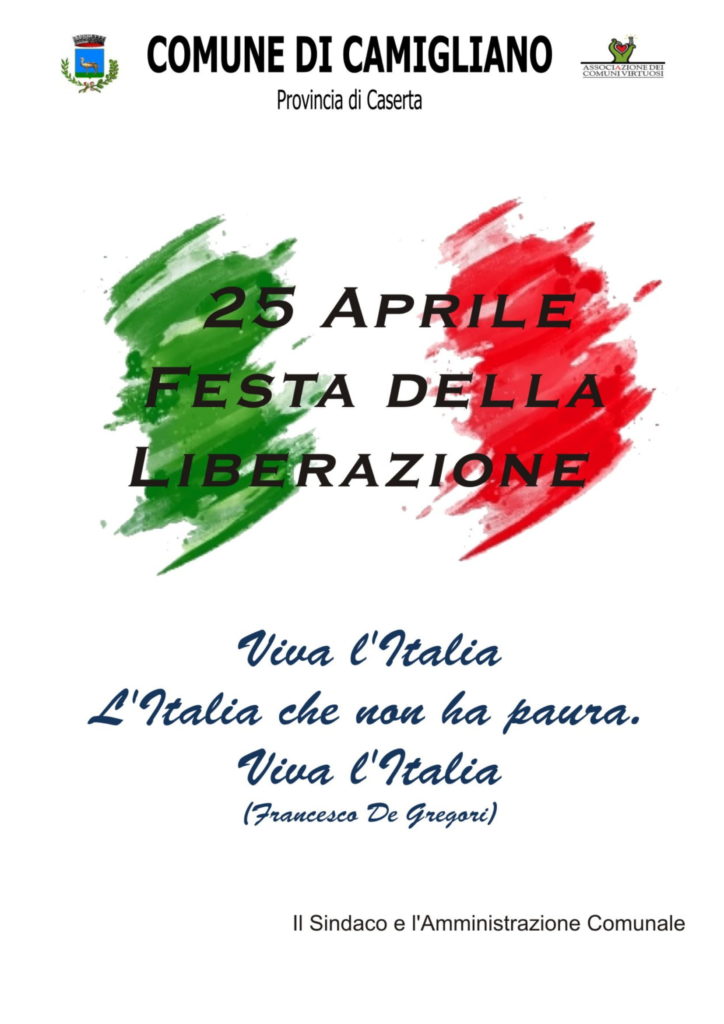 Festa della Liberazione - Comune di Camigliano