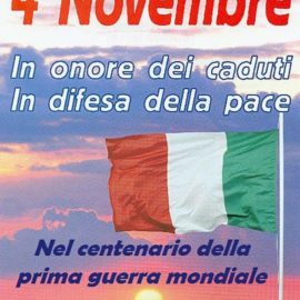 4 Novembre …… viva l’Italia