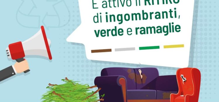 RITIRO DI INGOMBRANTI VERDE E RAMAGLIE